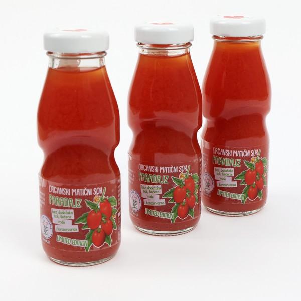 Organski matični sok Paradajz 0,2l -bez soli