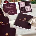 Čestitka sa 4 čokoladice - 20 kom.